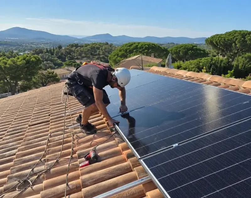 Installateur panneaux solaires Waldhambach — pose photovoltaïque sur toiture